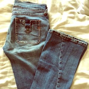 Miss Me Women's Blue Flare Jeans